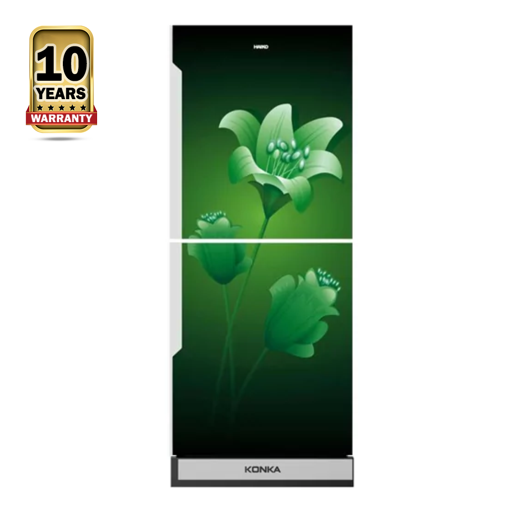 KONKA KRB-270VB-2D-Green Refrigerator - 270 Liter - Green