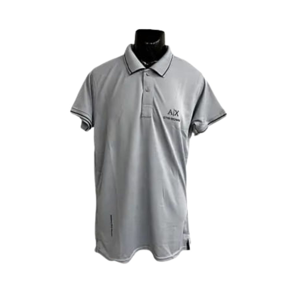 Polo T-Shirt For Men - Ash Grey