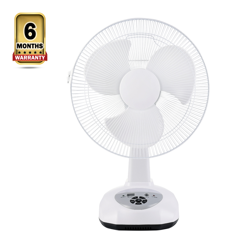 Osaka S016 Rechargeable Fan - White