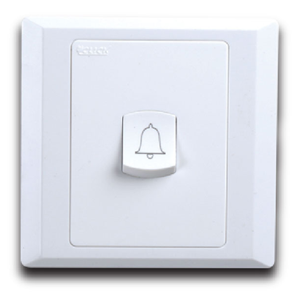 Click Aster Doorbell Switch - White