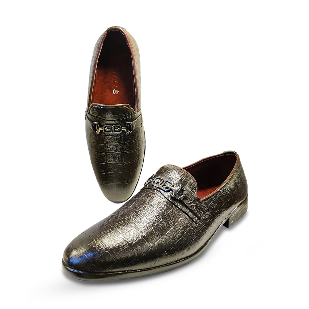 Reno Leather Tassel Shoe For Men - RT1023 - Chocolate