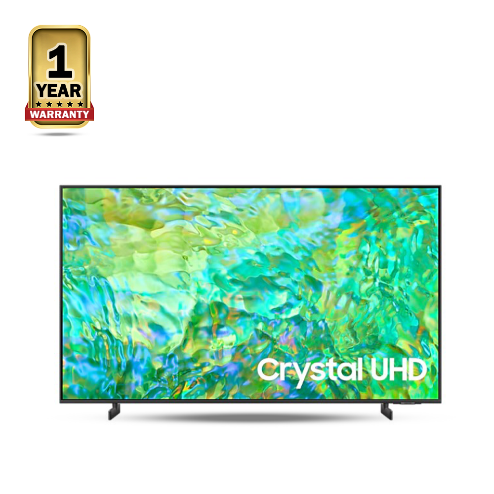Samsung CU8000 Crystal UHD 4K Smart Television - 50 Inch - Black