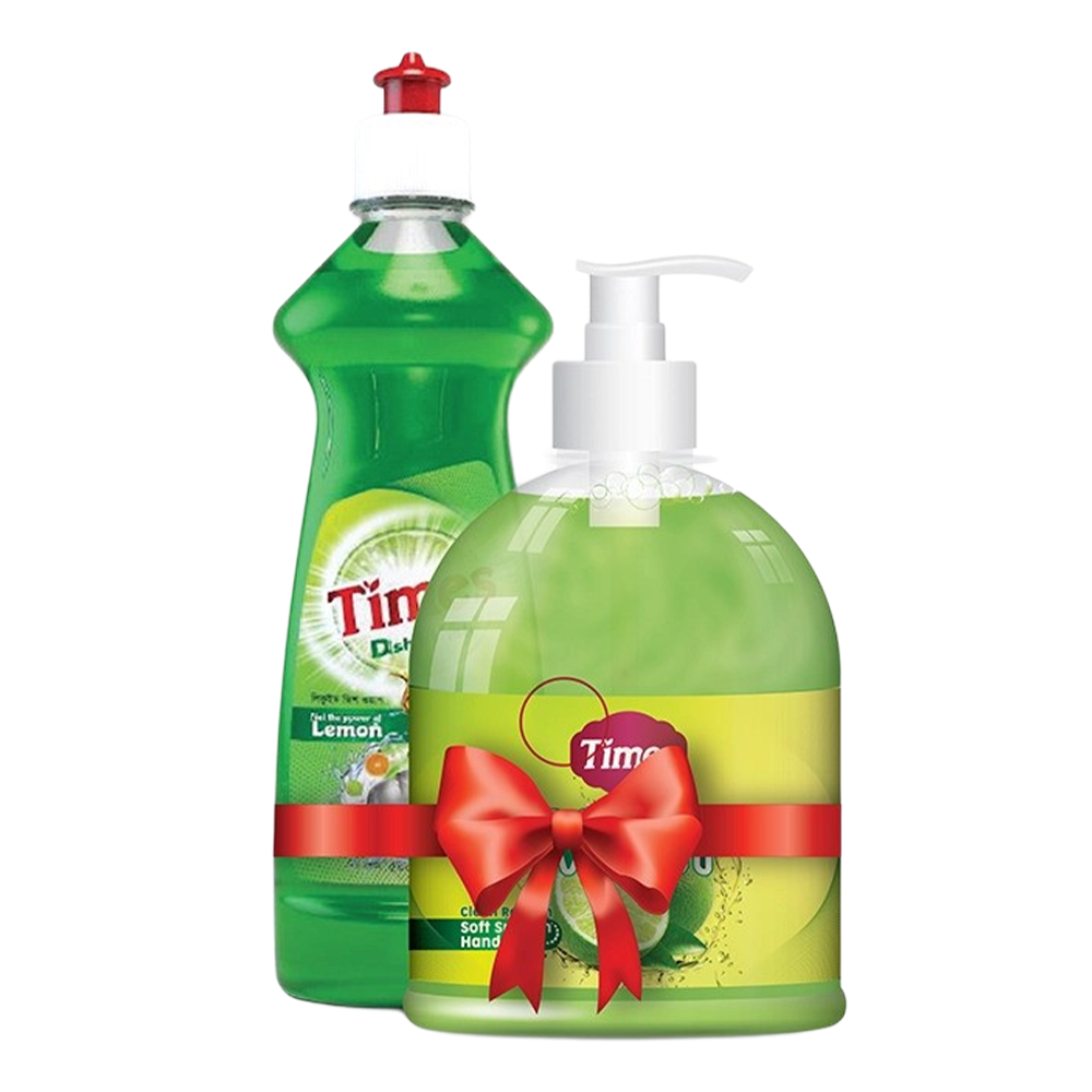 Times Hand Wash 500ml with Free Times Dish Wash 500ml