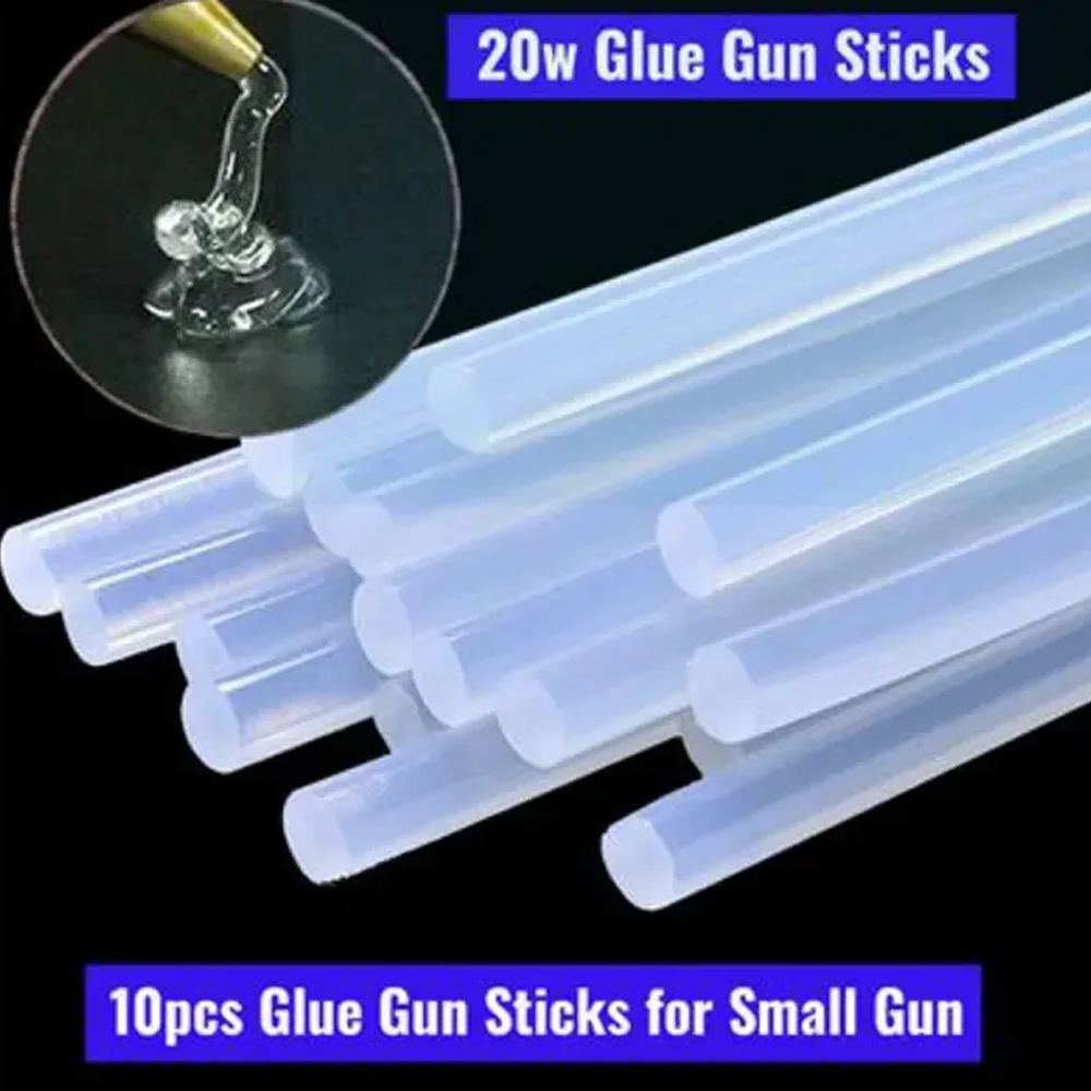 Glue Sticks for 20W Glue Gun - Small Size - 10pcs