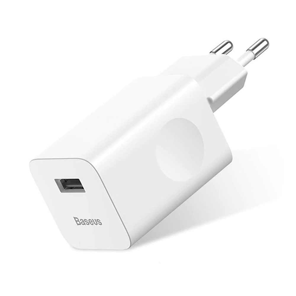 Baseus Quick Charge 3.0 USB Charger - White