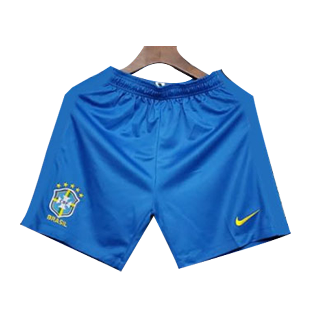 Brazil Copa America Mesh Cotton  Away Short Pant 2024 - Blue