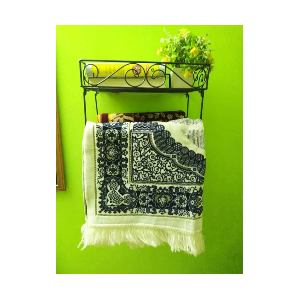 Quran Sharif Wall Stand Jainamaj Hanger Black