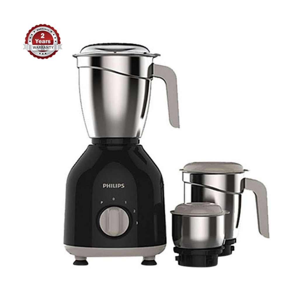 Philips HL7555/00 3 in 1 Blender Mixer Grinder 750W- Black