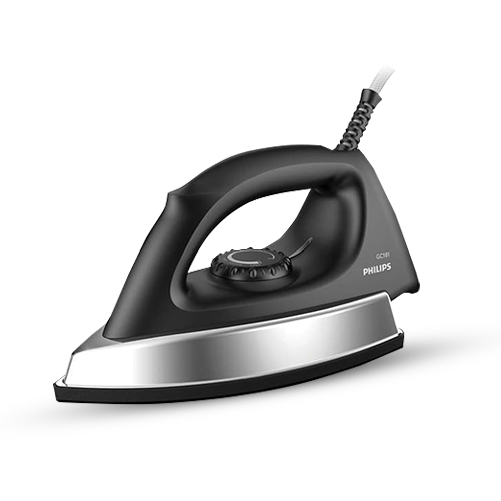 Philips GC181/80 Dry Iron - Black and Silver