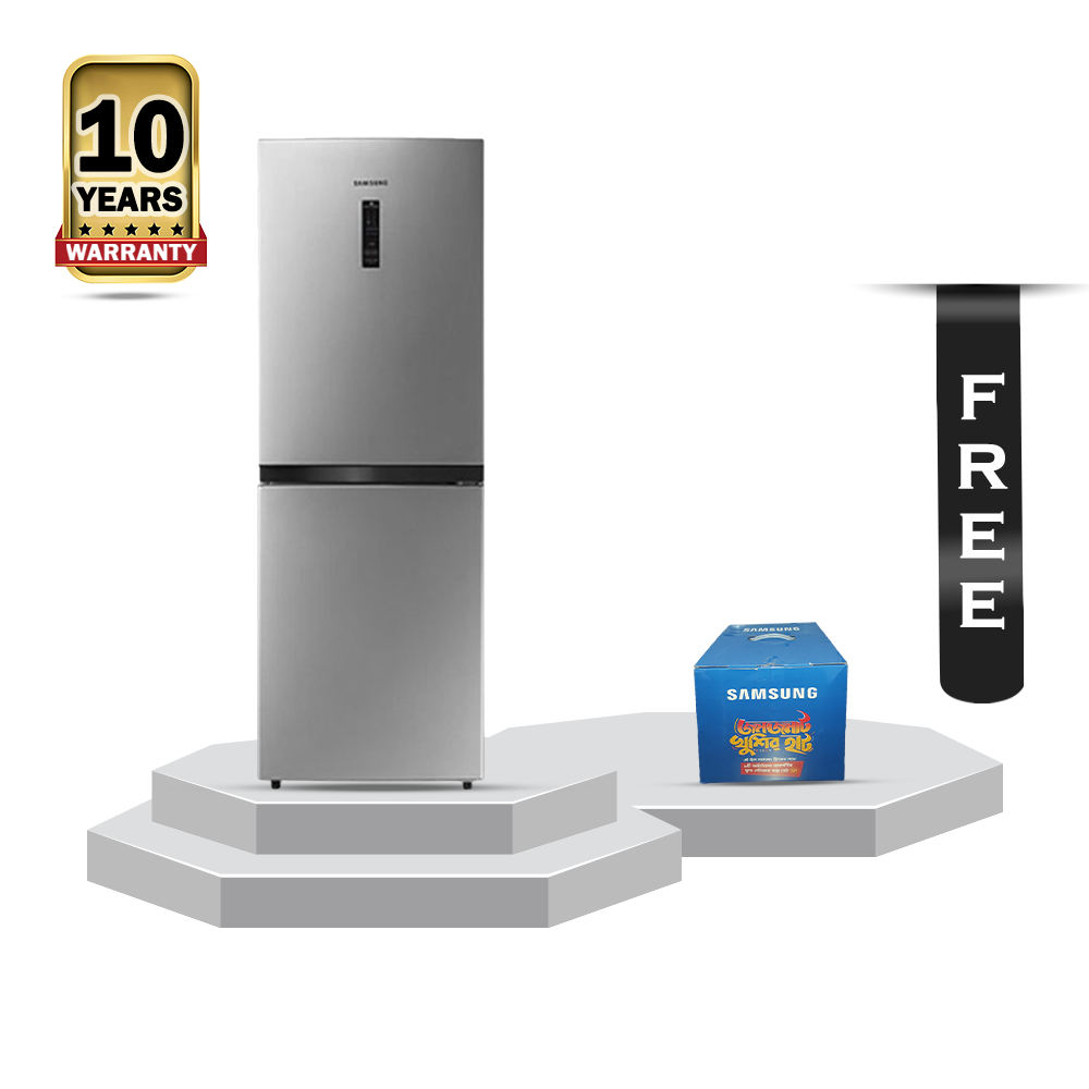 Samsung RB21KMFH5SED3 Bottom Mount Refrigerator 218 Litre Silver