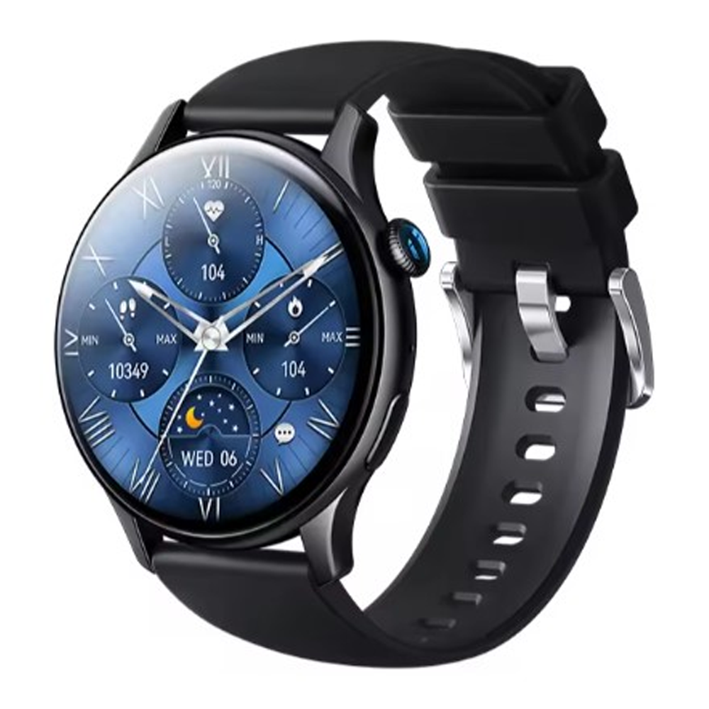 Remax Watch 10 AMOLED Waterproof Bluetooth Calling Smart Watch - Black