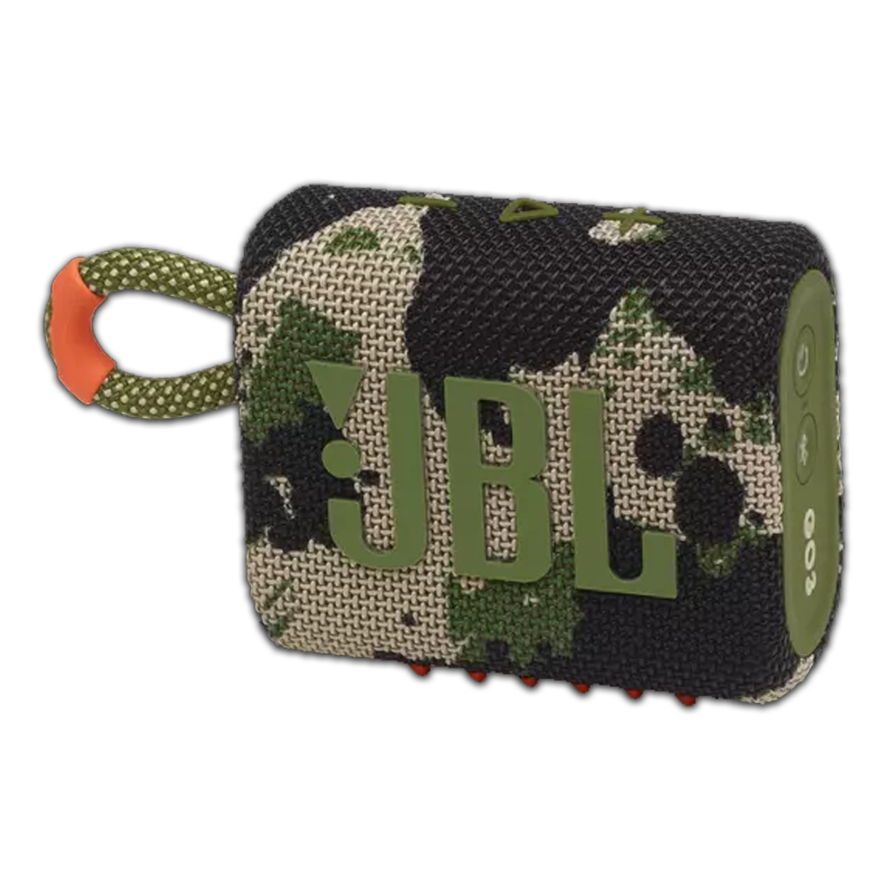 JBL Go 3 Portable Waterproof Bluetooth Speaker - Army