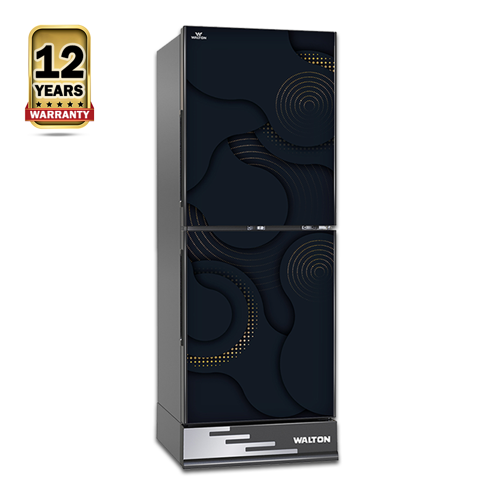 Walton WFA-2A3-GDXX-XX Refrigerator - 213 Litre - Black 