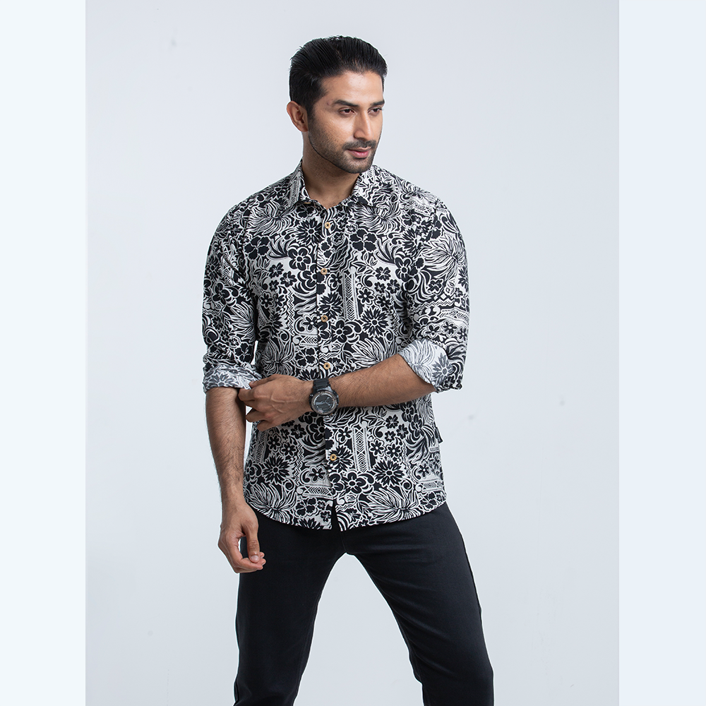 Cotton Full Sleeve Casual Shirt for Men - Multicolor - SP0222