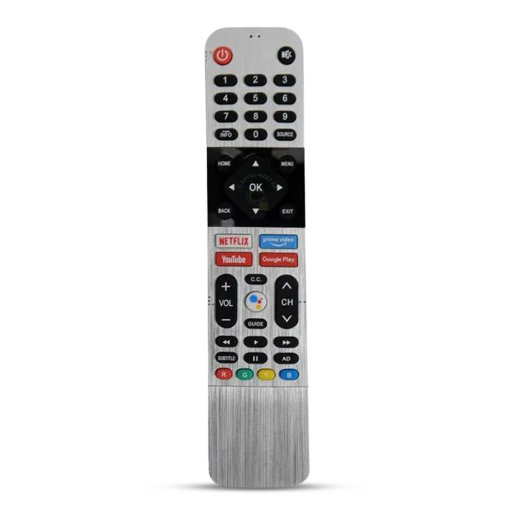 Vision SG457 Android TV Remote - Silver