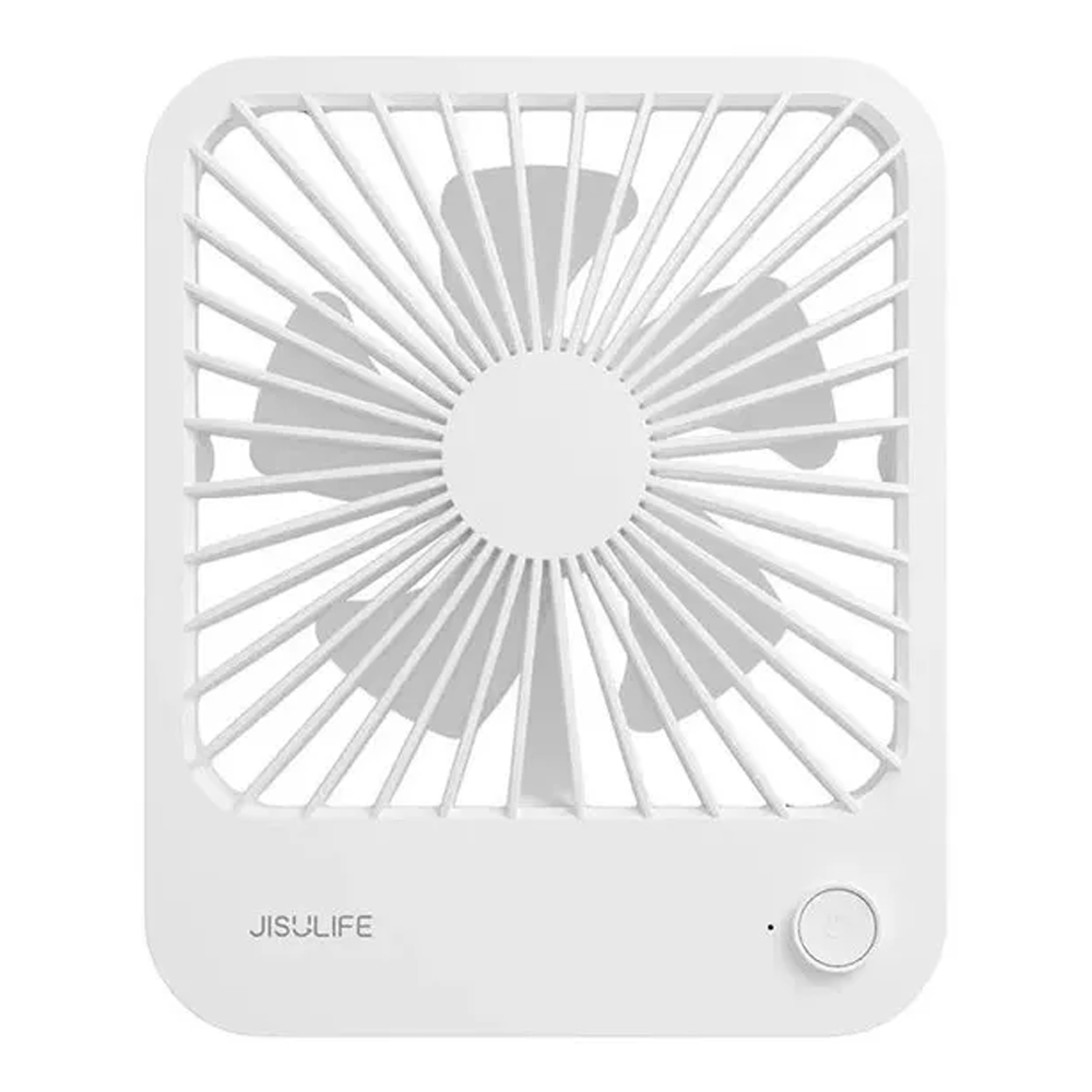 Jisulife FA26A Portable Ultra Slim Table Fan - White