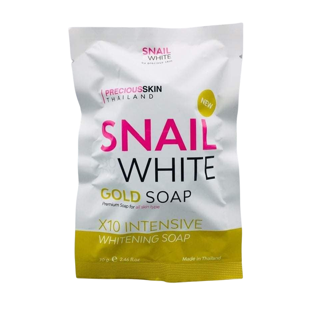 Snail White Gold Soap X10 Intensive Whitening Soap - 80gm
