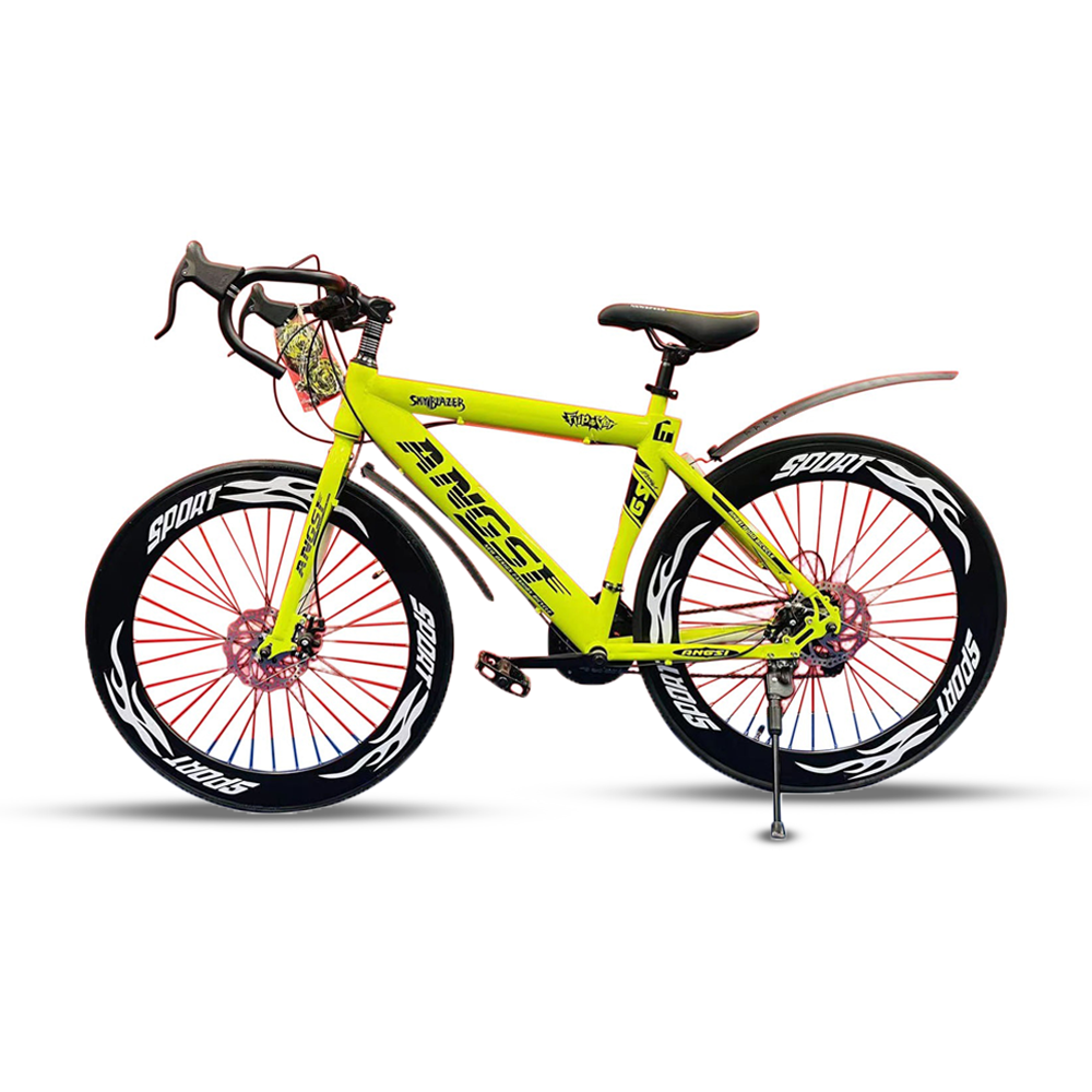 Yellow best sale racing bike