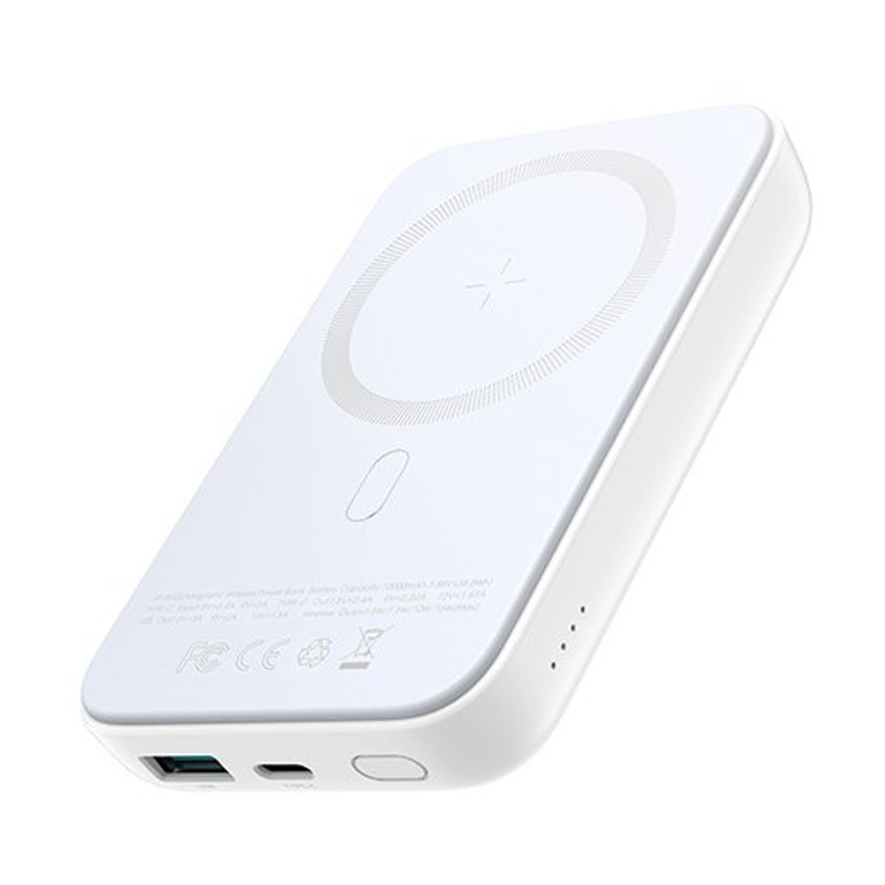 Joyroom JR-W020 Magnetic Wireless Charging Power Bank - 10000mAh - White