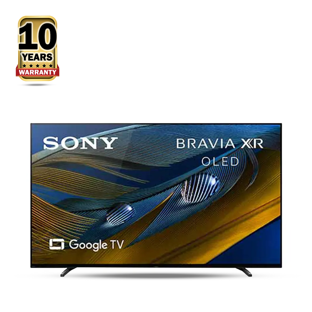 Sony BRAVIA XR-55A80J OLED 4K Ultra HD Smart TV - 55 Inch - Black