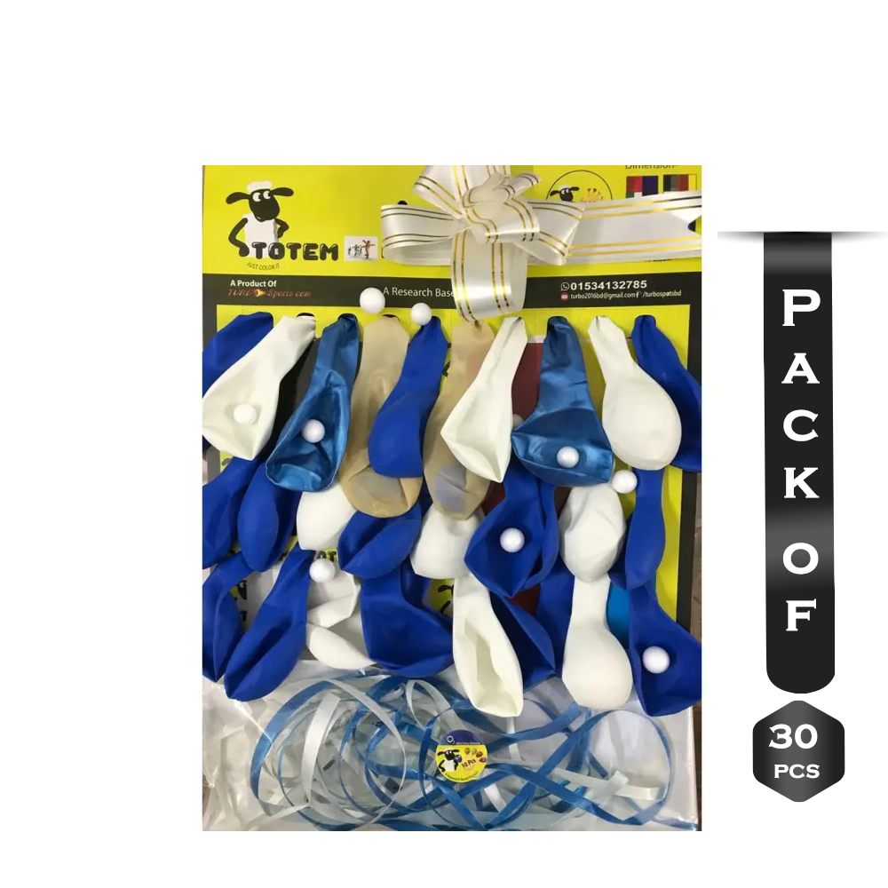 Pack of 30 Pcs TOTEM Party Balloon 