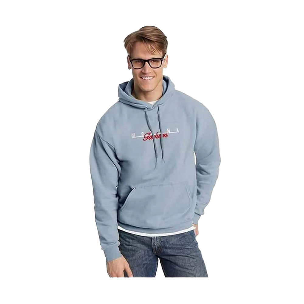 Stylish Hoodie Jacket - H-02 - Gray