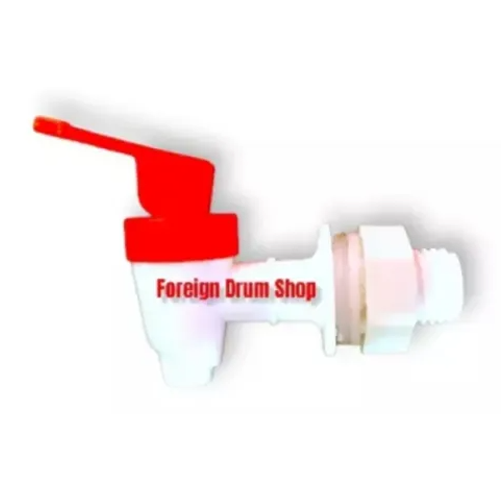 Plastic Water Filter Tap Red and White