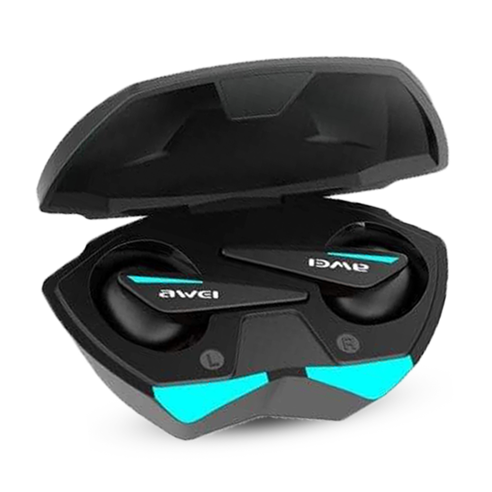 Awei T23 TWS Gaming Earbuds - Black