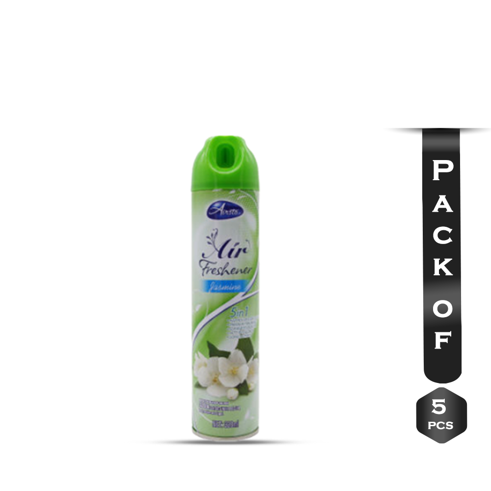 Pack of 5Pcs Jasmine Fresco Air Freshener Spray - 5x320ml