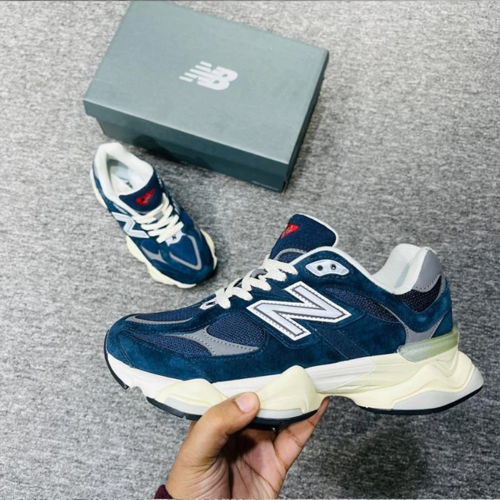 NB 9060 Sneakers Shoes For Men - Navy Blue