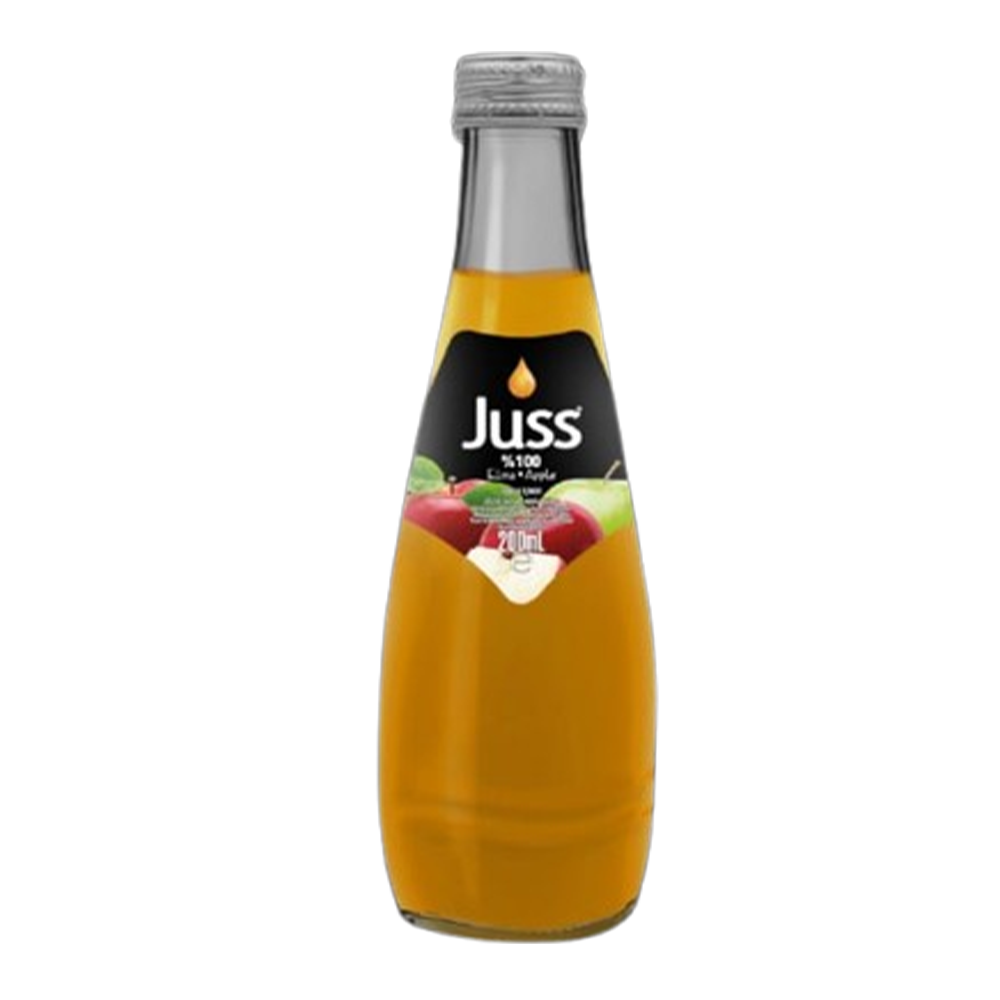 Juss 100 Percent Apple Juice - 200ml