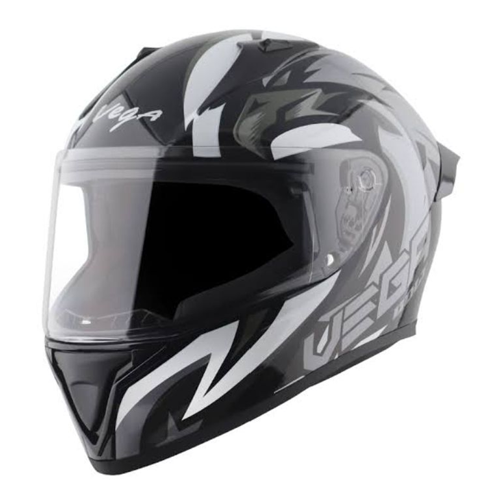 Vega Bolt Full Face Bike Helmet - Black