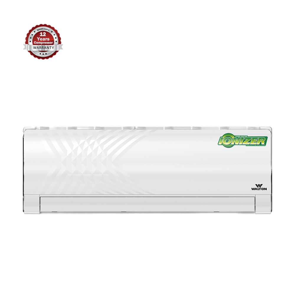 Walton WSN-KRYSTALINE-12F Split Type  Non-Inverter Air Conditioner - 1 Ton - White 