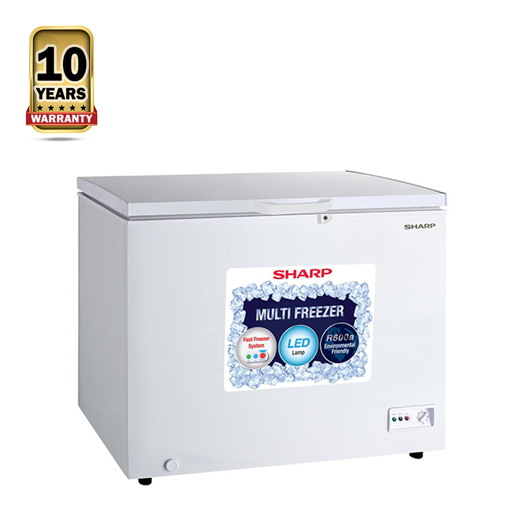 Sharp SJC118WH Deep Freezer 110 Liters White