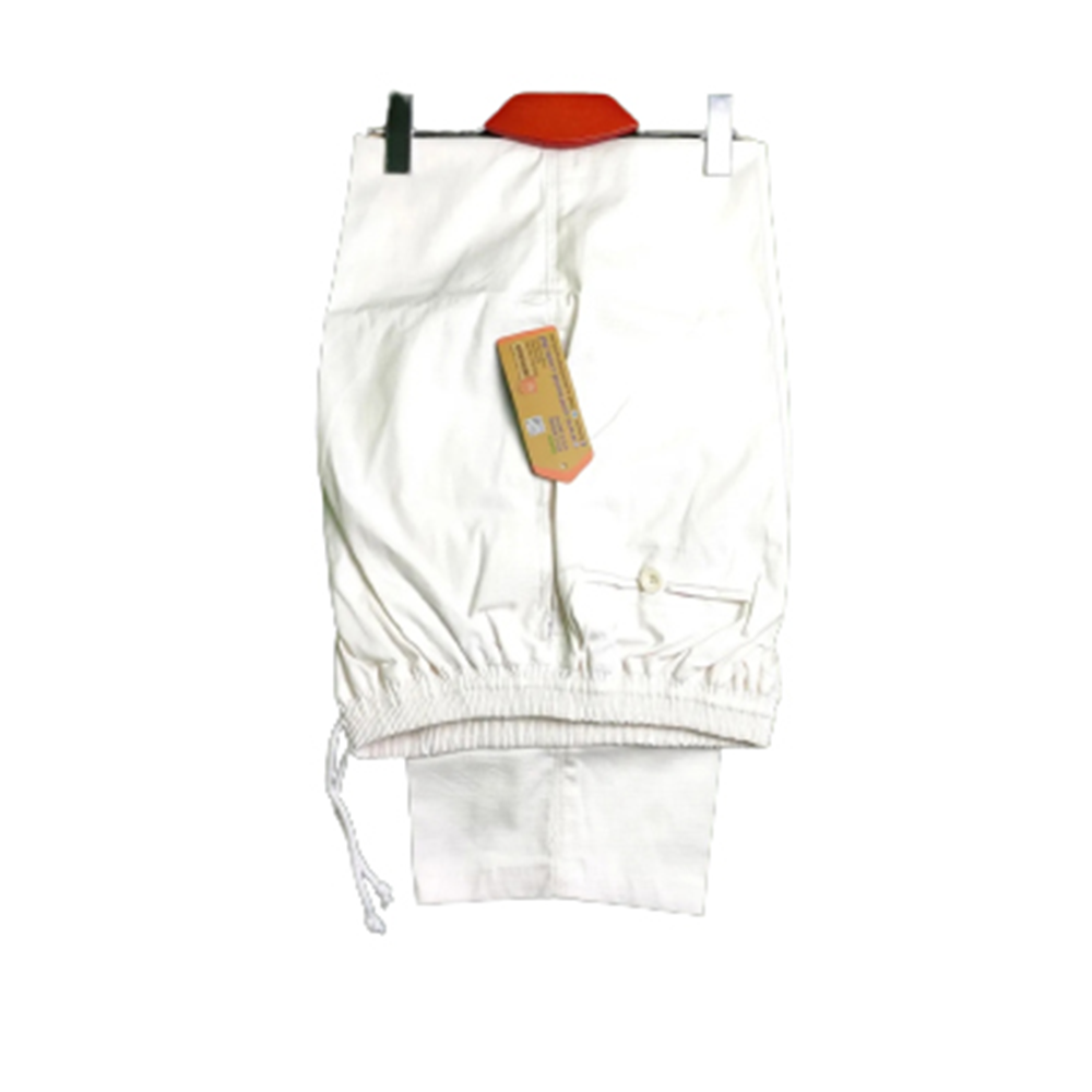 Cotton Loose Fit Stitch pajama for Men - White - PJ-06