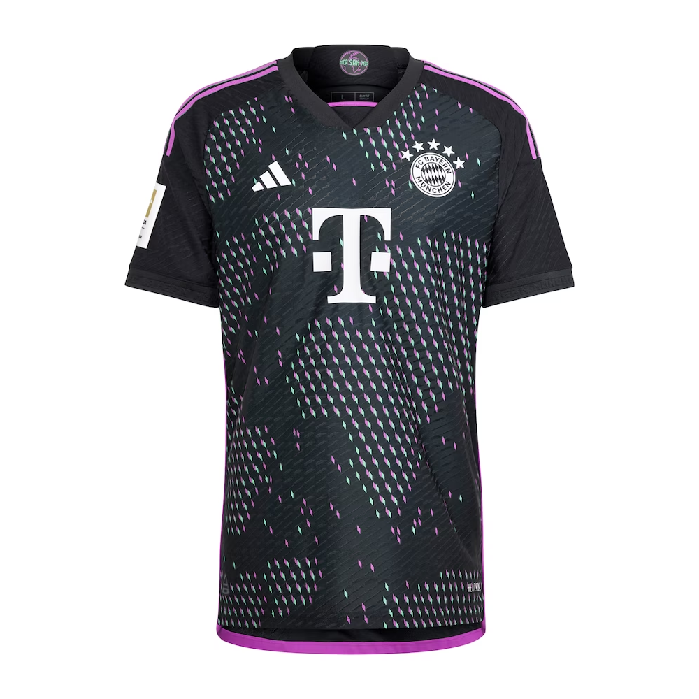 Polyester Bayern Munich 2023-24 Jersey for Men - Black 