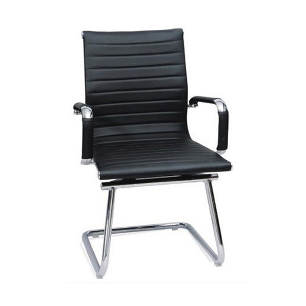 Fabric and Plastic Shutter V Executive Office Chair