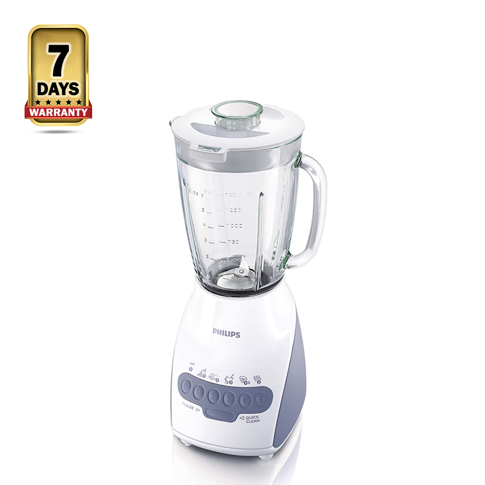 Philips Blender Pelumat 600W HR2116 - White