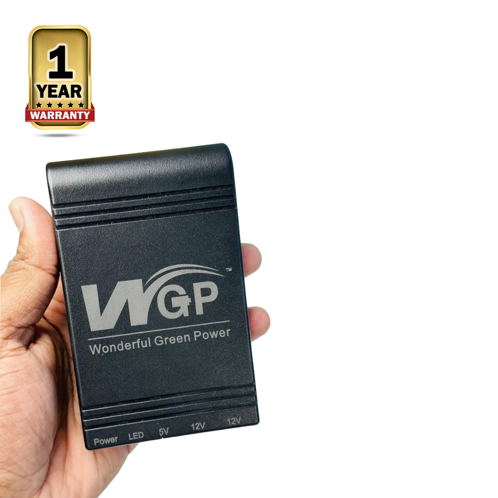 WGP 5-12-12V Mini UPS - 10400mAh - Black