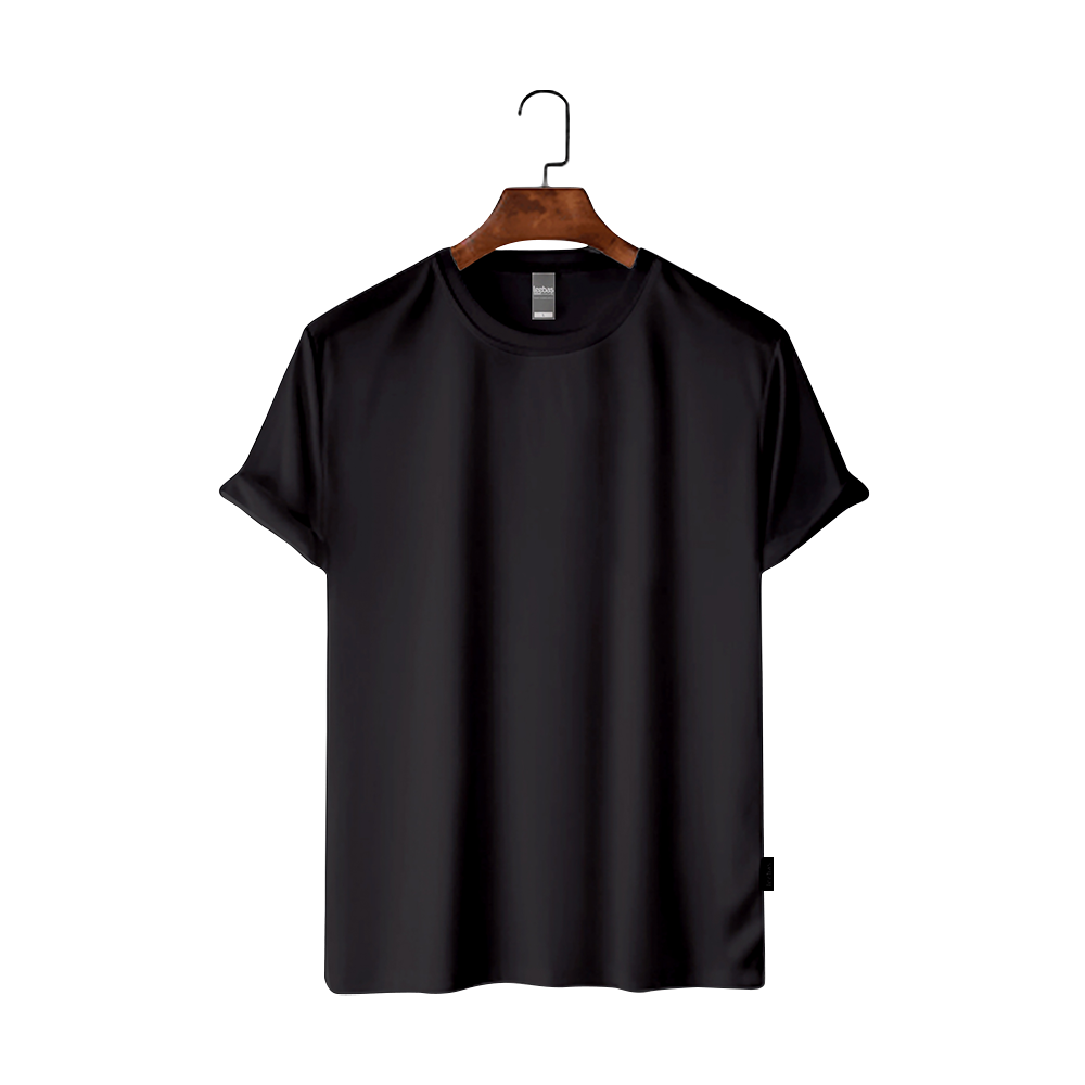 Maxan Cotton Half Sleeve T-Shirt For Men - Solid