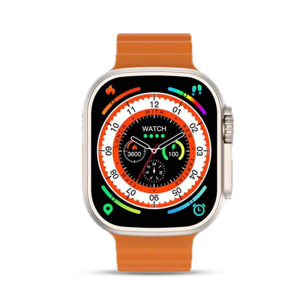 pebble watch orange