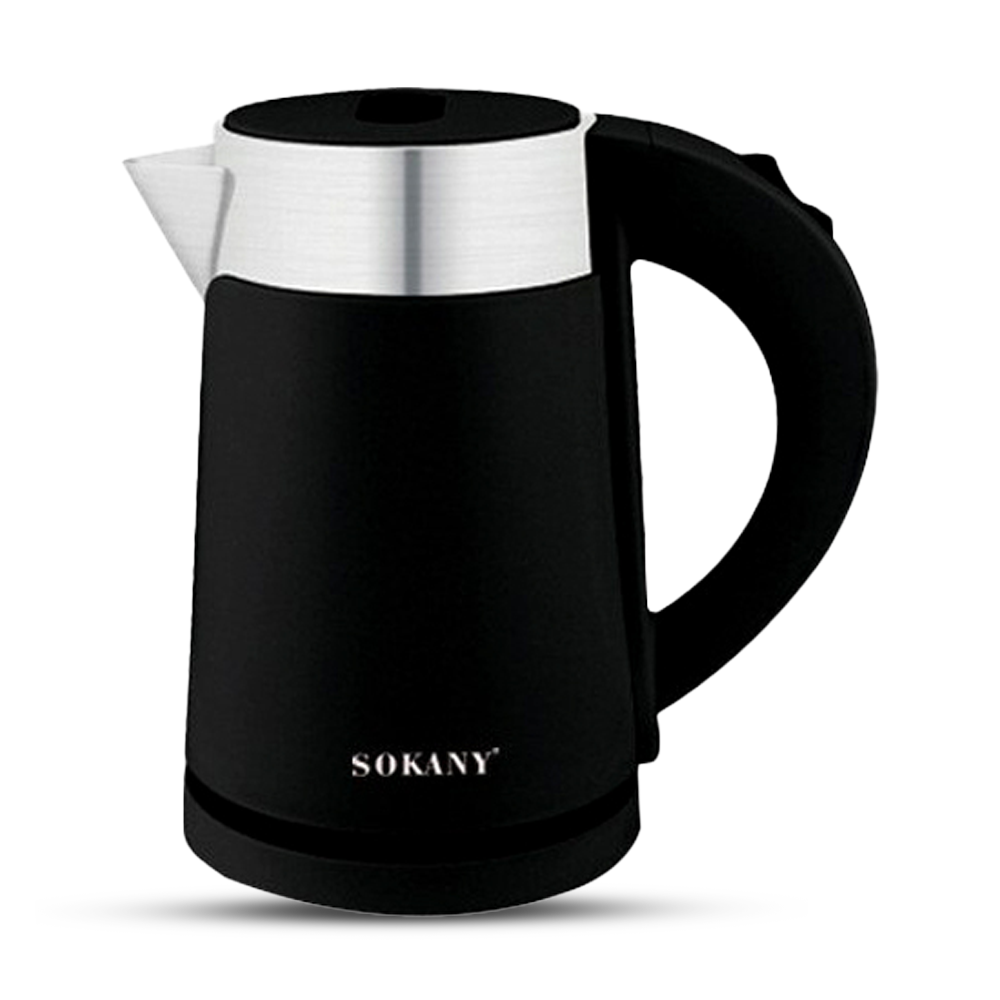 Sokany Sk-0808 Electric Water Kettle - 1 Ltr