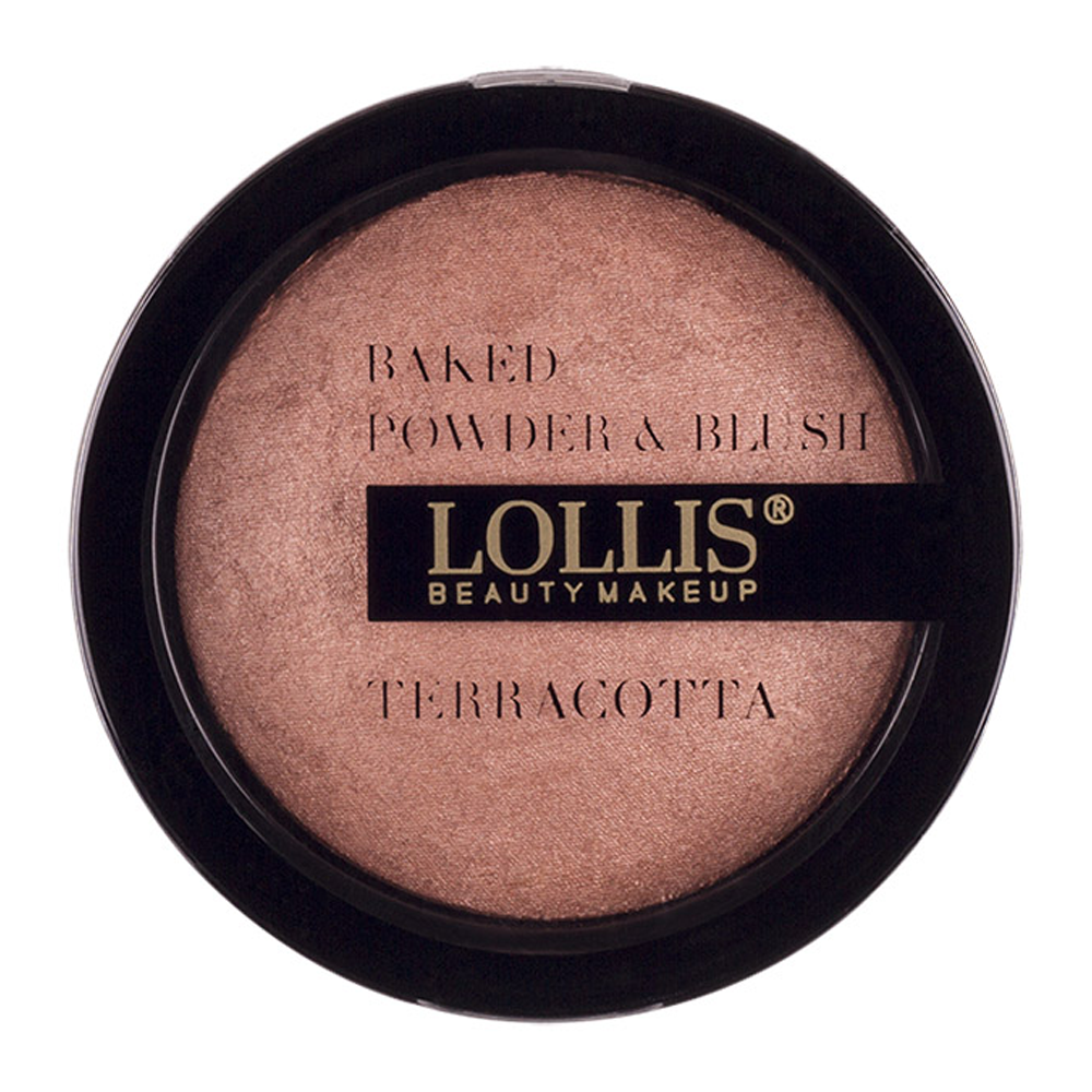 Lollis Terracotta Compact Powder and Blush On 04 - 12gm