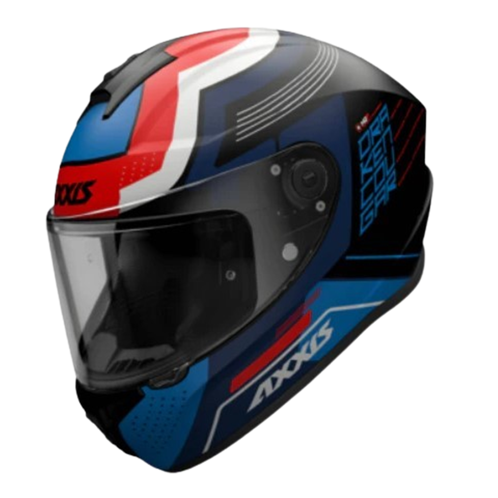 Axxis Draken Cougar Full Face Helmet - Blue