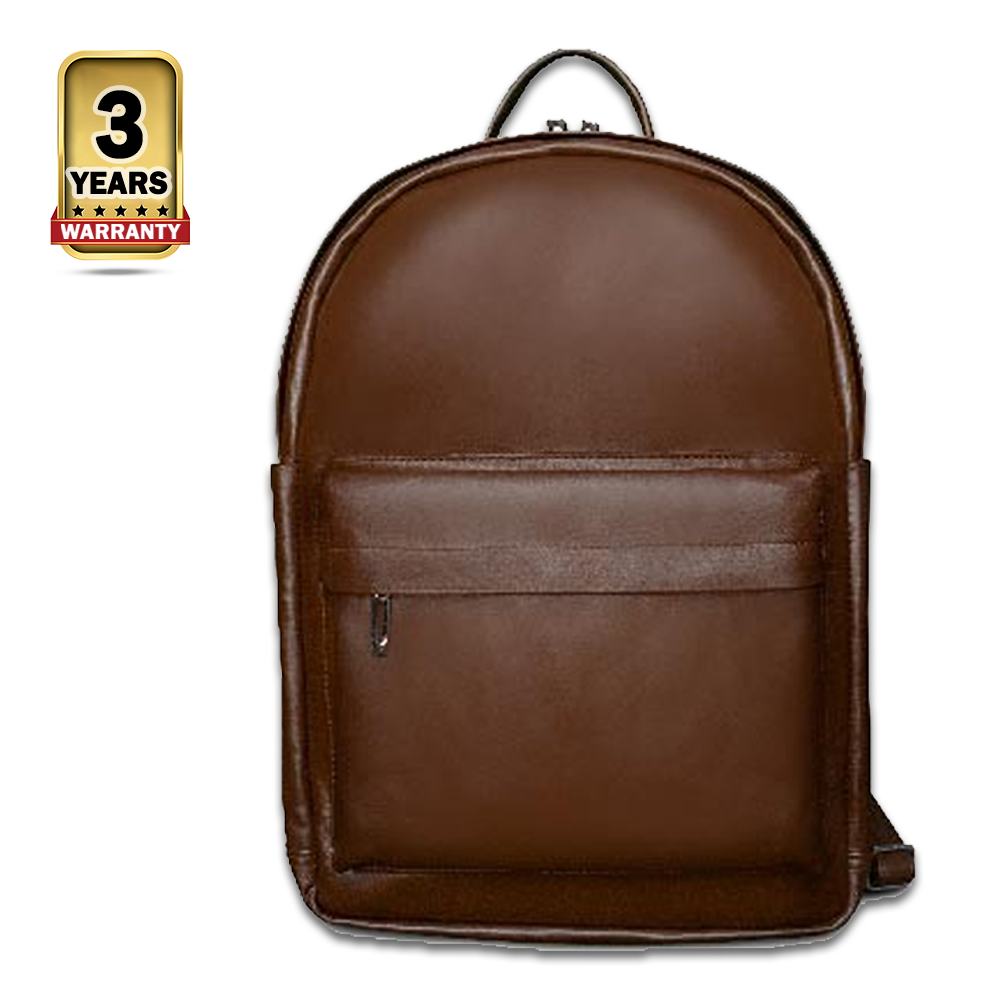 Leather Backpack For Men - BP -1005 - Chocolate