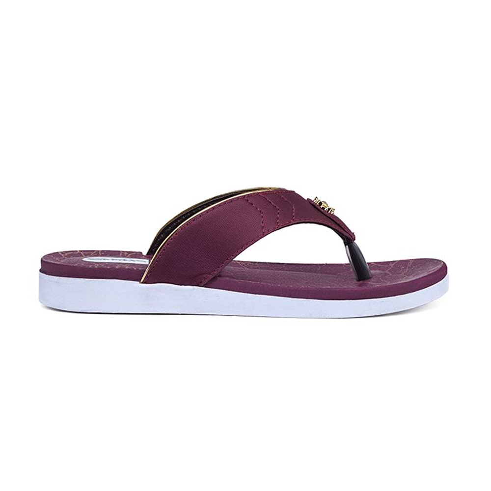 Ajanta Impakto CL5005 Slipper for Women - Cherry