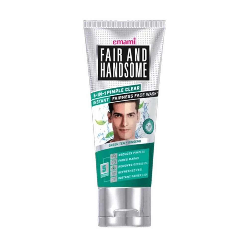 Emami Fair and Handsome Pimple Clear Face Wash - 50gm