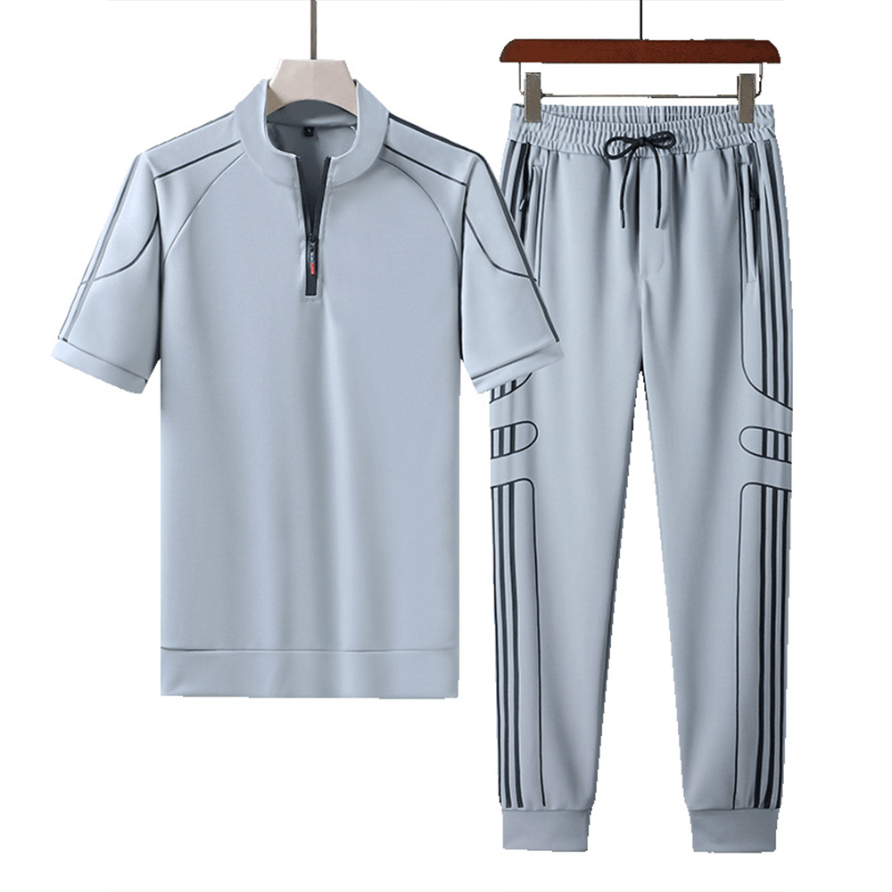 PP Jersey T-Shirt with Trouser Full Track Suit For Men -  TF-110