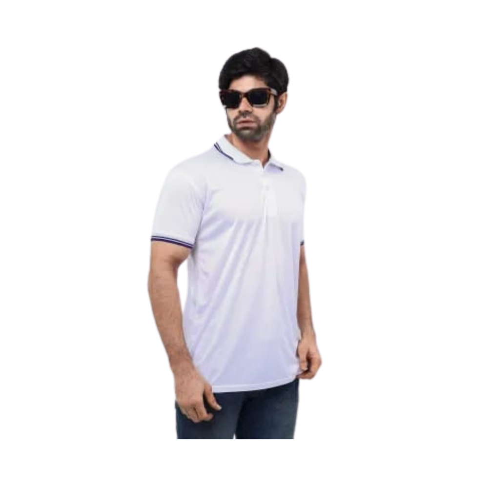 Polo T-Shirt For Men - White