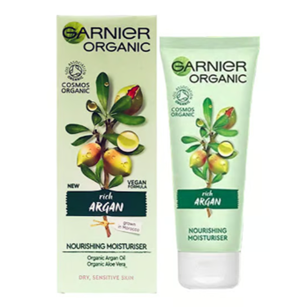 Garnier Organic Rich Argan Nourishing Moisturizer - 50ml